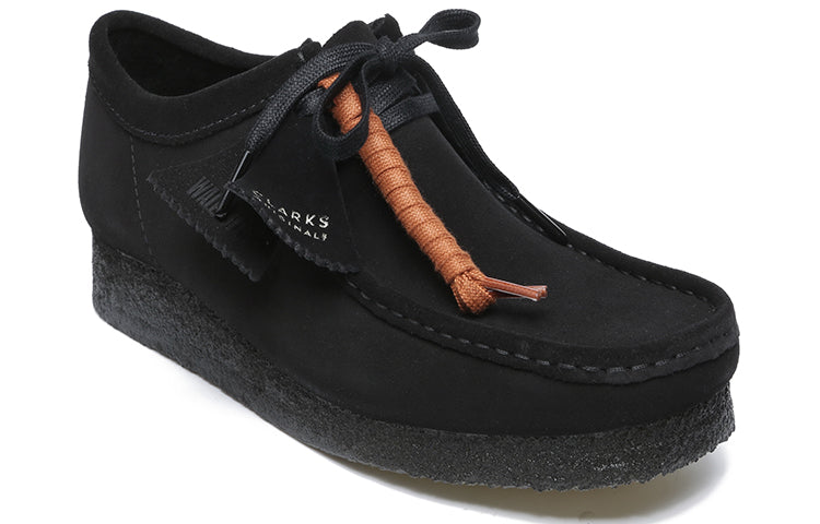 Clarks Wallabee 'Black Suede' 26155519