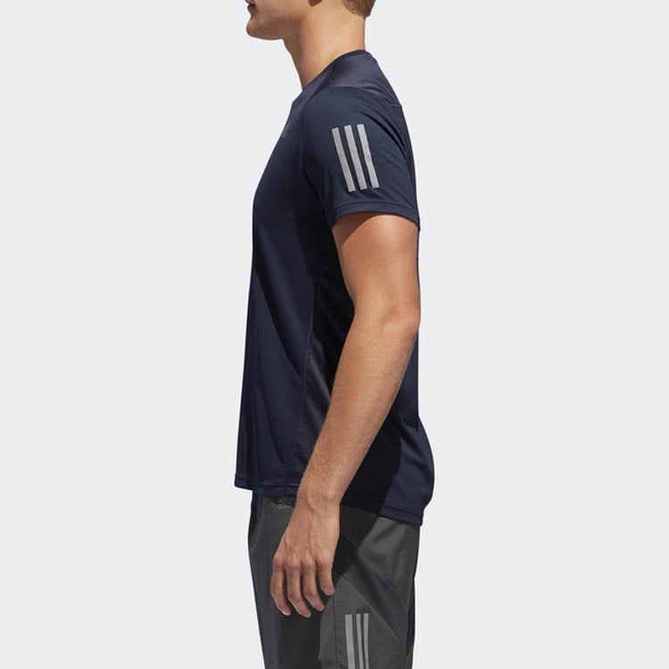 adidas Own The Run Tee Running Short Sleeve Blue DX1994