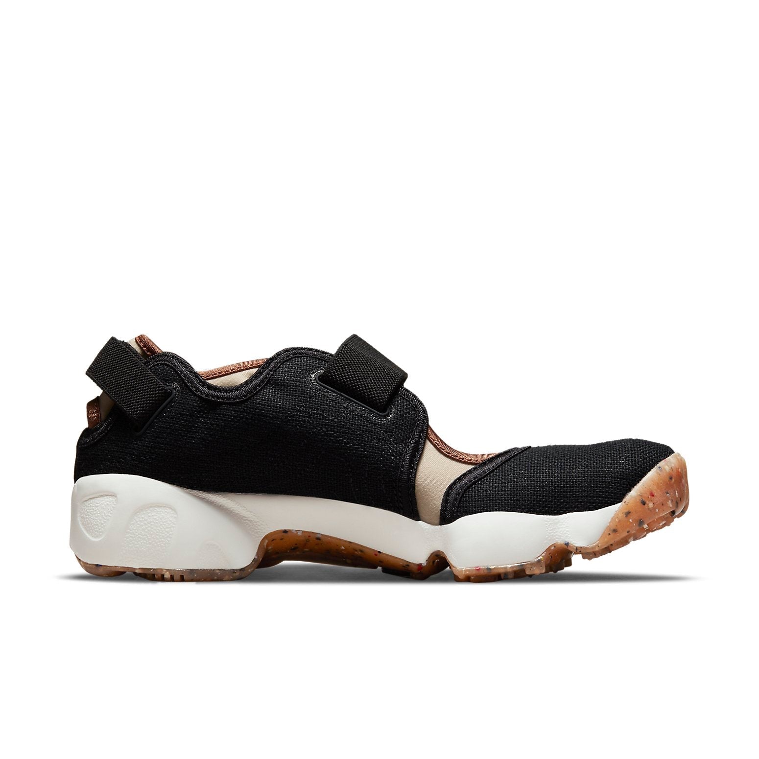 (WMNS) Nike Air Lift Shock Absorption Wear-Resistant Low Top Sports Black Sandals 'Black' DM6441-045