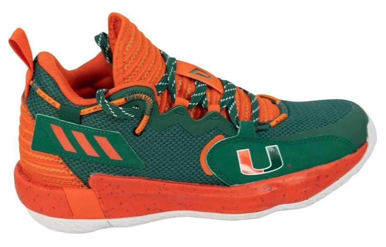 adidas Dame 7 EXTPLY 'University of Miami' GX3456