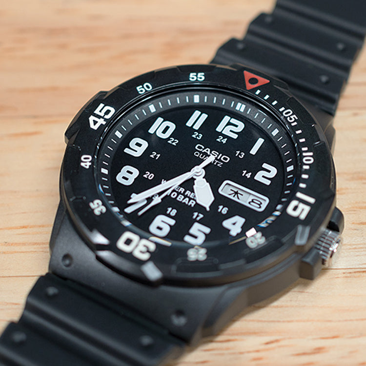 Casio Retro Fashion Analog Classic Pointers Watch 'Black' MRW-200HJ-1BJH