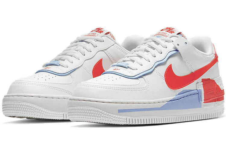 (WMNS) Nike Air Force 1 Shadow SE 'Team Orange Blue' CQ9503-100