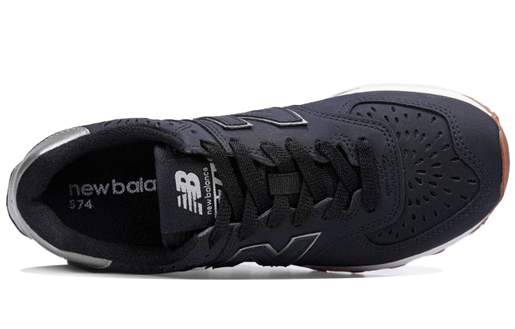 (WMNS) New Balance 574Series Classic Black/Silver WL574SBZ
