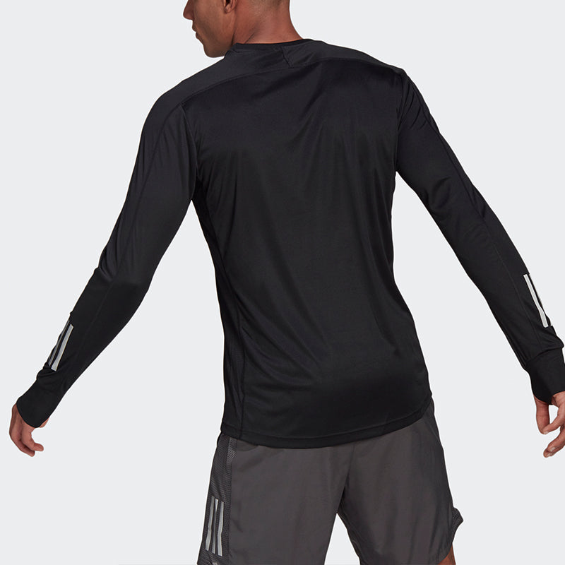 adidas OWN THE RUN Long Sleeves Top 'Black' GJ9977