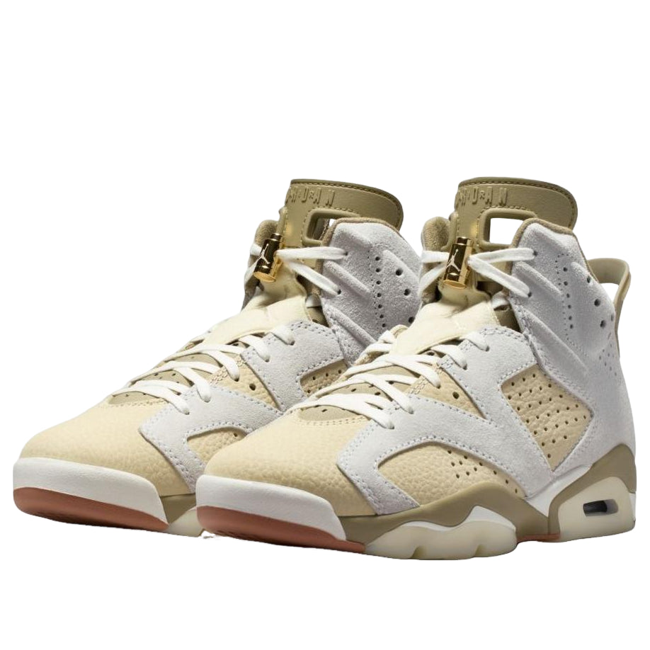 (WMNS) Air Jordan 6 'Sail Neutral Olive' IR2009-133