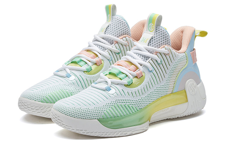 361 Degrees AG Pull Up MOD Aaron Gordon 'White Light Green' 572211102-5