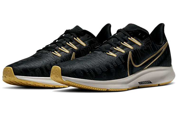 (WMNS) Nike Air Zoom Pegasus 36 Premium 'Black Metallic Gold' BQ5403-003