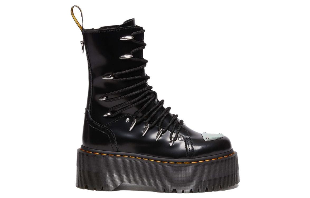 (WMNS) Dr. Martens Jadon Hi LTT Max Leather Platform Boots 'Black' 30964001