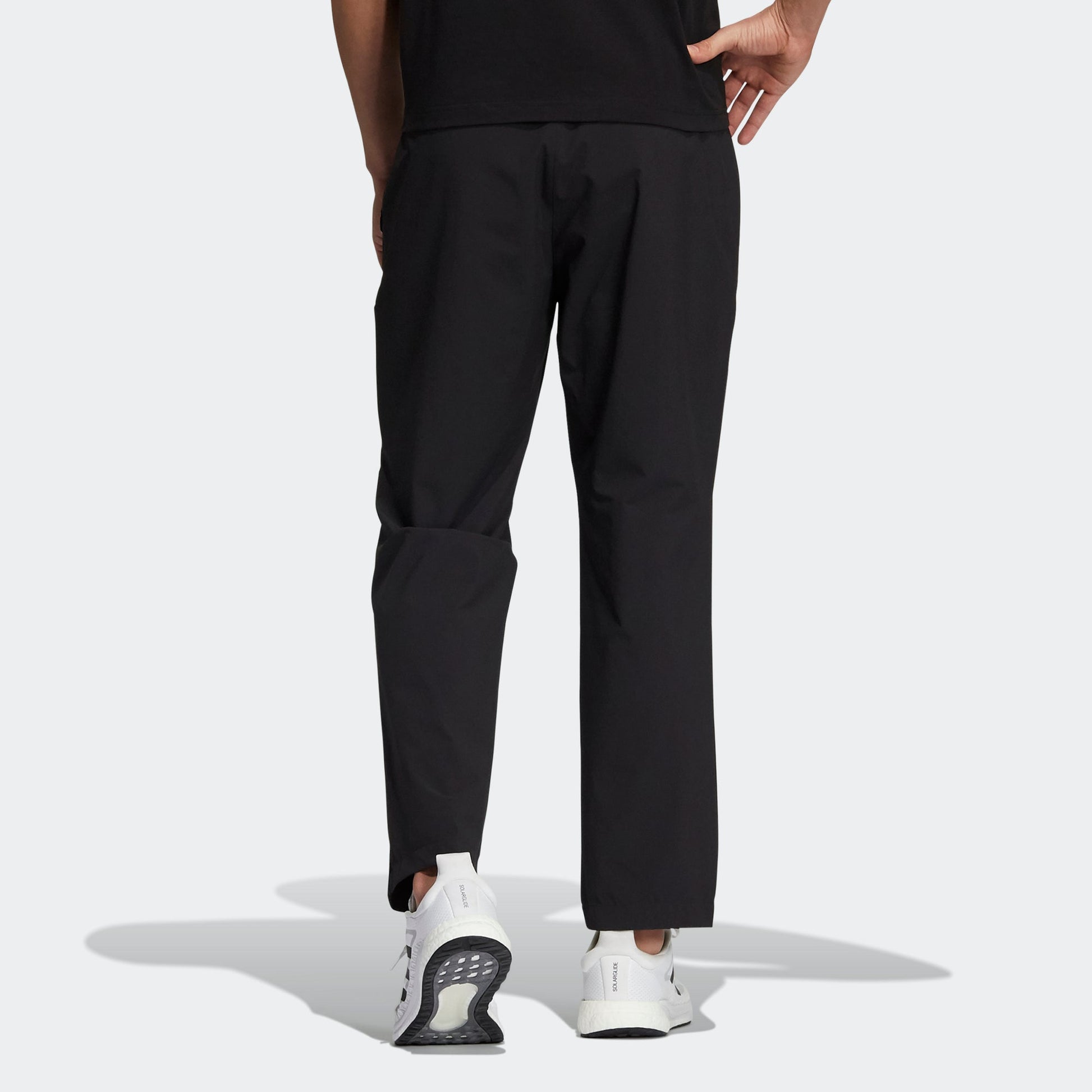 adidas Fi Wv Entry Pnt Casual Breathable Sports Long Pants Black H40216