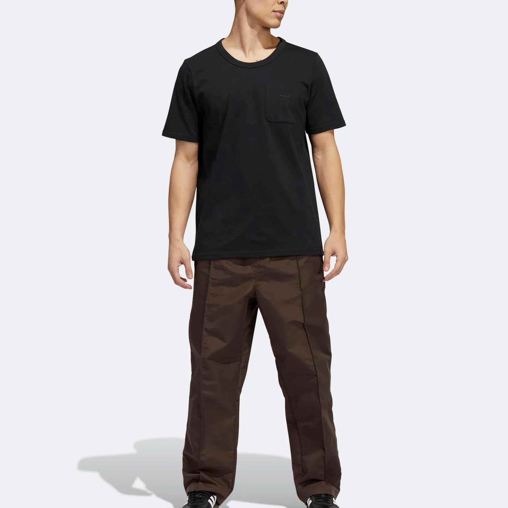 adidas Original Shmoofoil Heavyweight Pocket Tee 'Black' HM6859