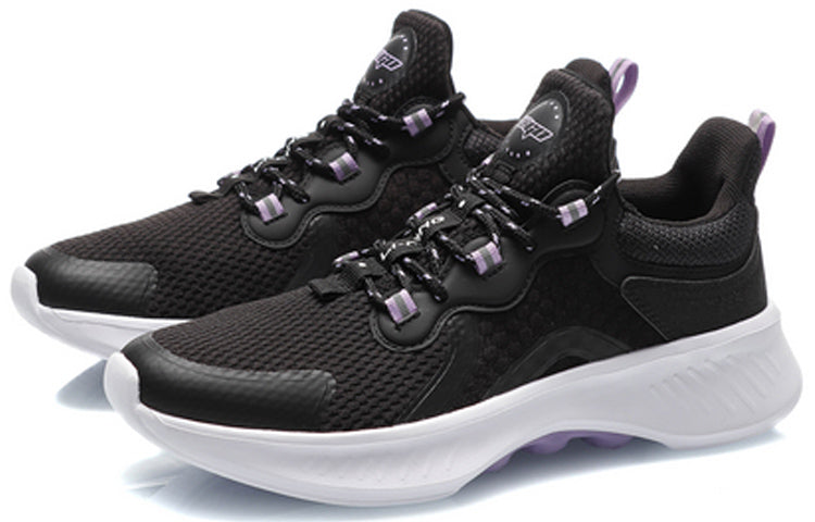 (WMNS) Li-Ning Eazgo 'Black White' AREQ022-4