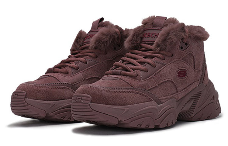 (WMNS) Skechers Stamina V2 'Wine Red' 167338-WINE