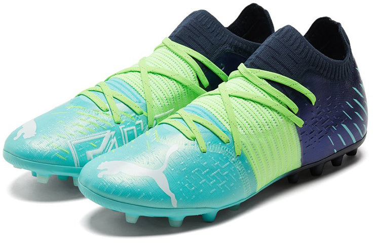 PUMA Future Z 1.2 MG Soccer Shoes Green/Blue 106481-03