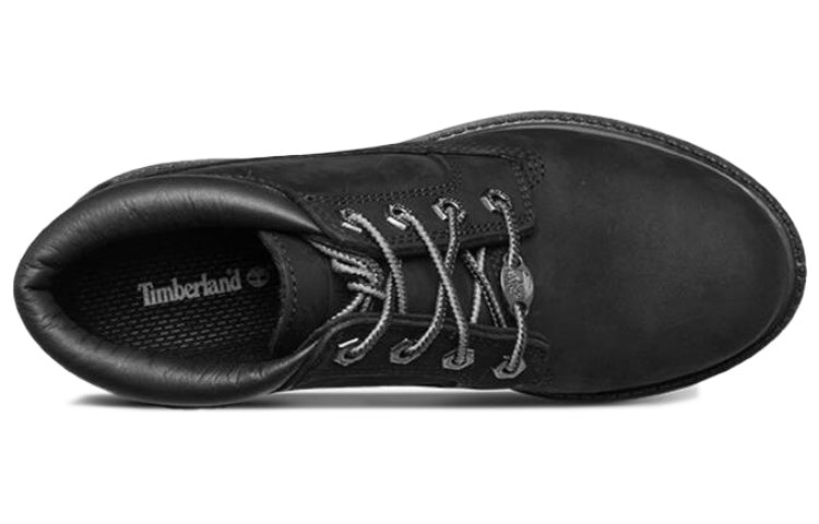 (WMNS) Timberland Nellie Waterproof Chukka Wide Fit Boots 'Black' 23398