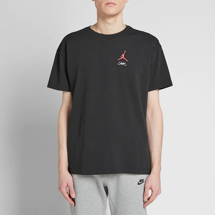 Air Jordan x Union NRG Vault AJ Flight Jumpman Tee 'Black' BV1330-010