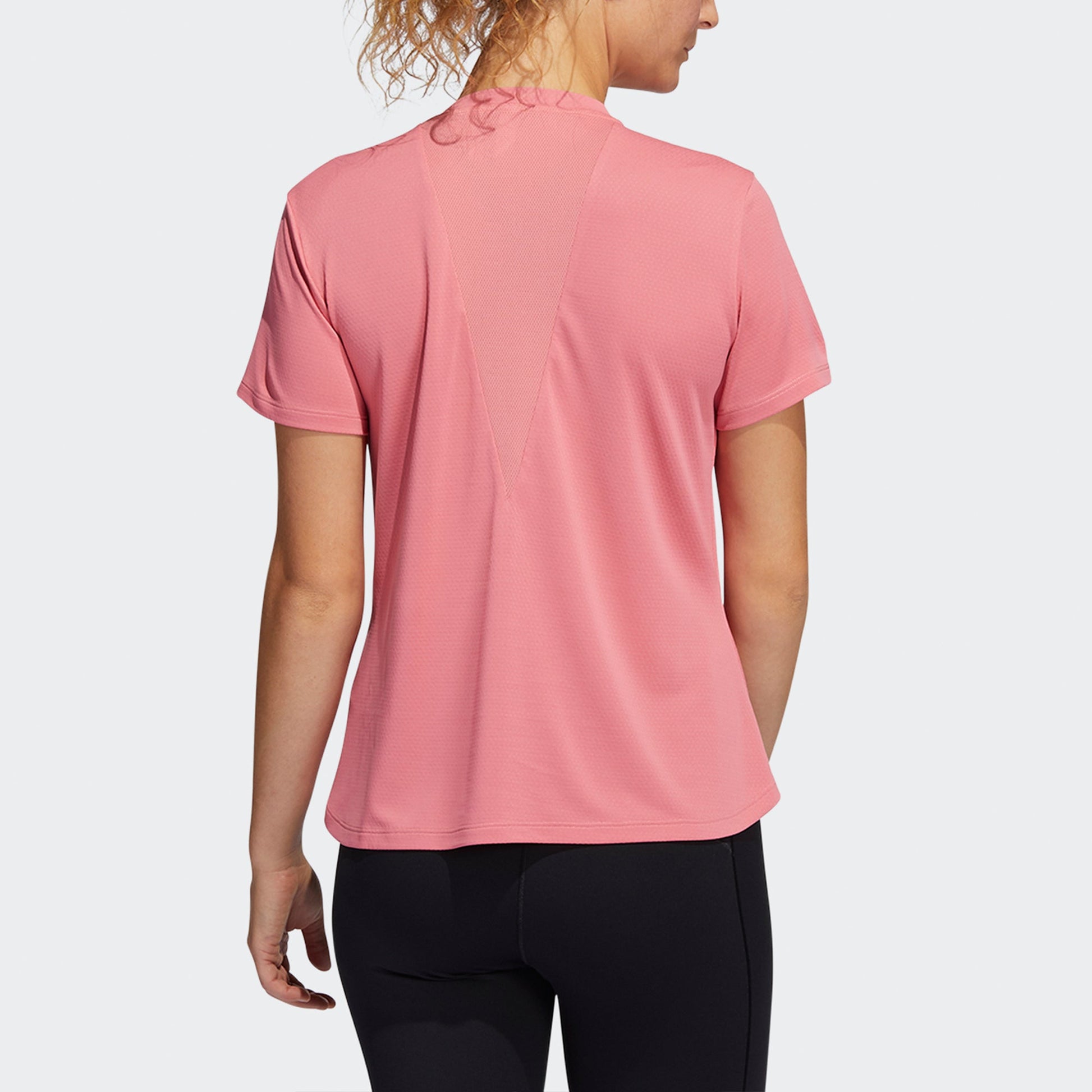 (WMNS) adidas Heat.RDY Focus T-Shirt Asia Sizing 'Pink' H20745