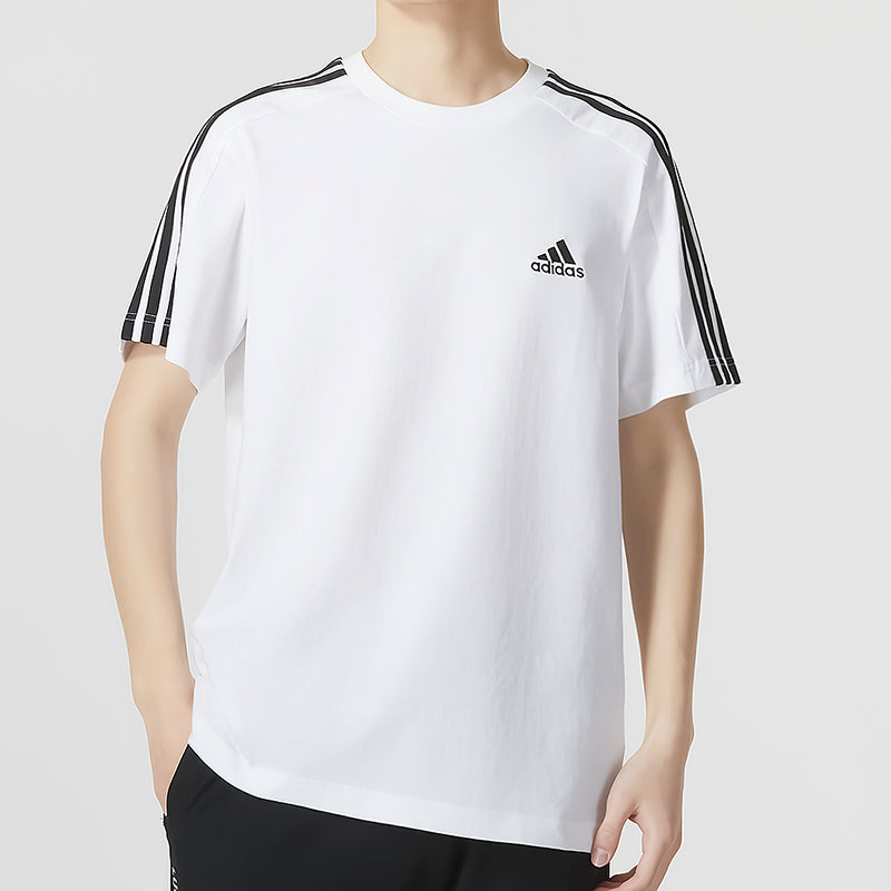 adidas Essentials Single Jersey 3-Stripes Tee IC9336