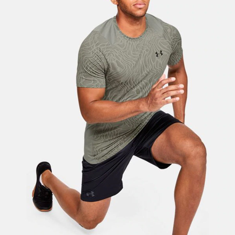 Under Armour Unisex UA MK-1 Jacquard Tee Green 1351562-388