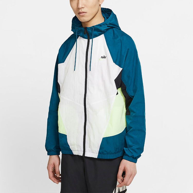 Nike Heritage Windrunner Woven Jacket Coat Blue  CJ4359-499