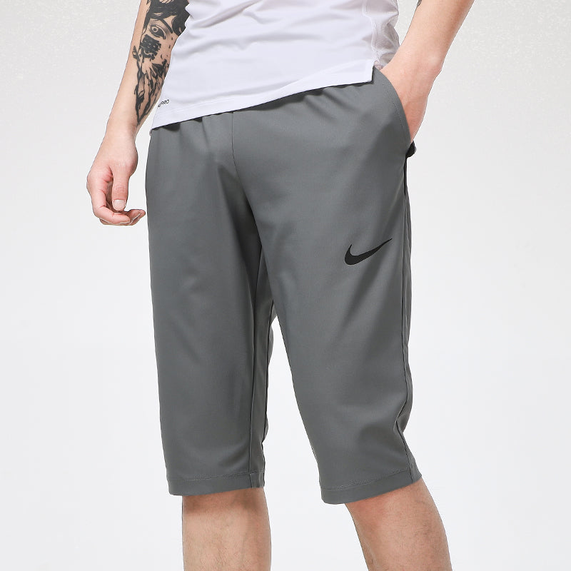 Nike Training Sports Men's Mid-length Cropped Pants Grey CU4956-084