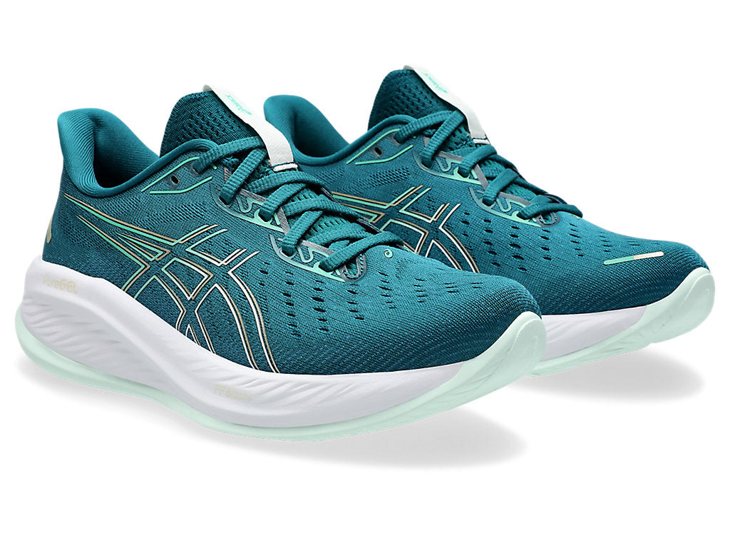 (WMNS) ASICS GEL-CUMULUS 26 Neutral Trainer 'Teal' 1012B599-300