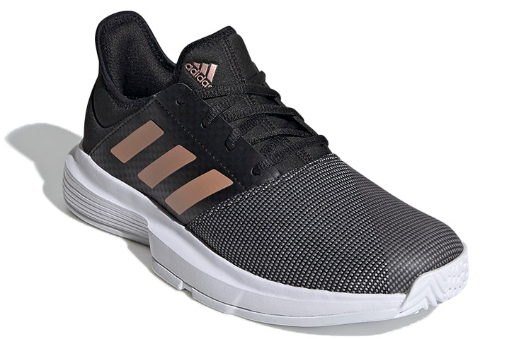 (WMNS) adidas Gamecourt Grey/Pink FU8129