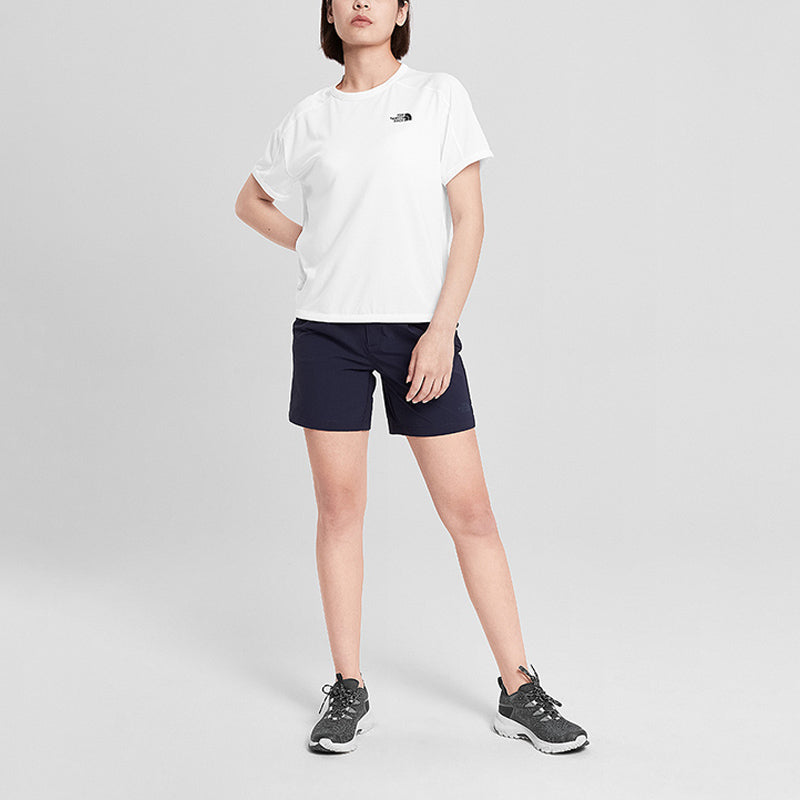 THE NORTH FACE Outdoor Short Sleeve White 49AO-FN4