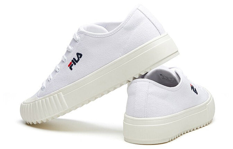 FILA Canvas Sneakers Black/White/Red F52M014404FWT