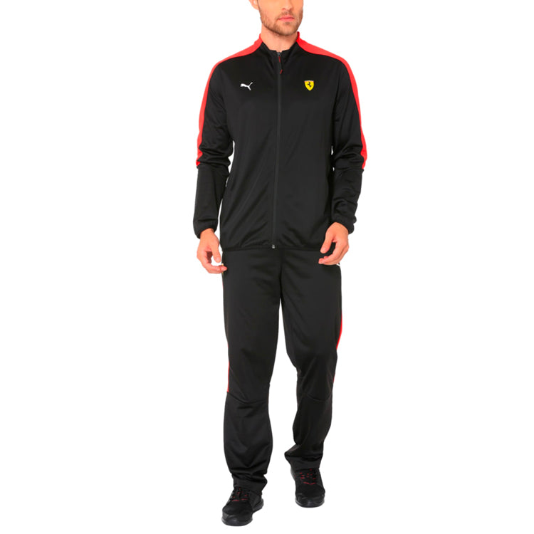 PUMA Scuderia Ferrari T7 Track Jacket 'Black' 576701-02