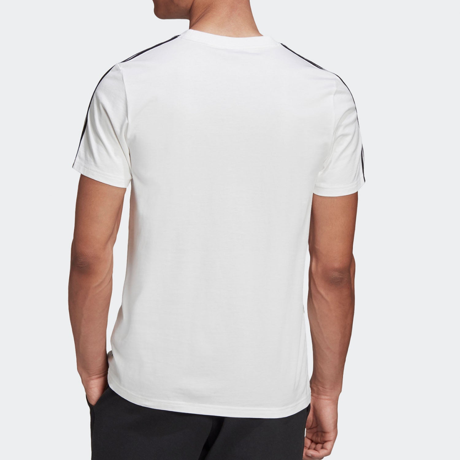 Men's adidas Skate Tee Casual Breathable Sports Stylish Short Sleeve White T-Shirt GQ0898