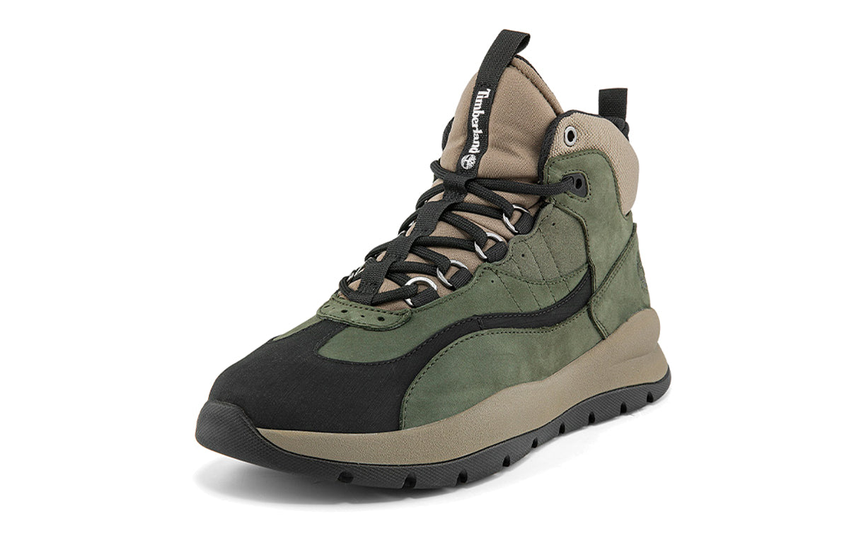 Timberland Boroughs Project Waterproof Mid Boots 'Green' A2DTA