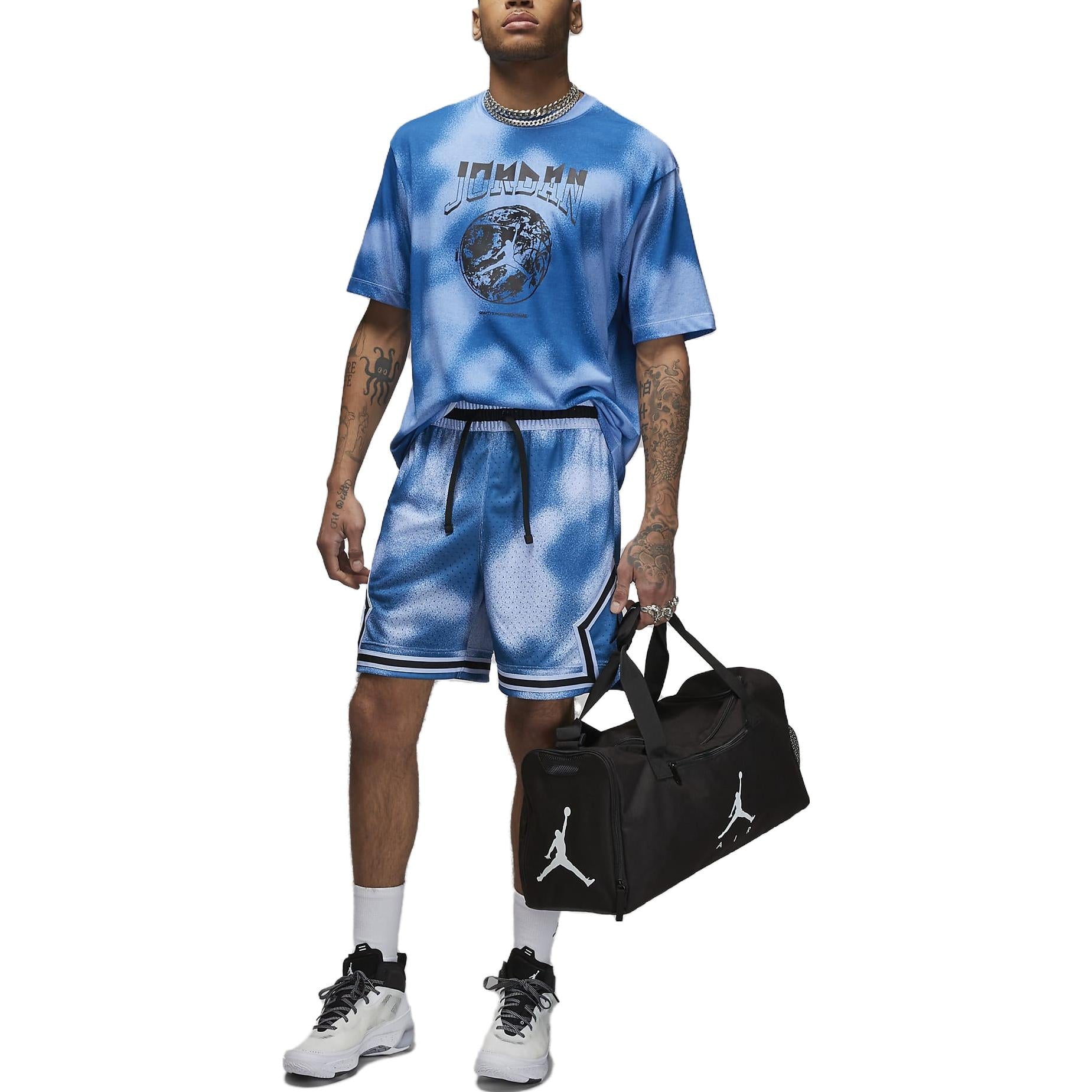 Air Jordan Dri-FIT Sport Diamond Shorts 'Royal Tint/Black/White' FB7576-425