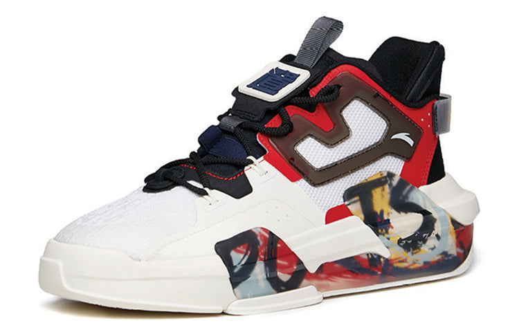 ANTA Shock the Game 3 Low 'White Black Red' 112138081-1