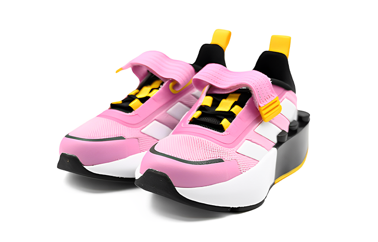 (GS) adidas Tech Runner EL x LEGO 'Bliss Orchid' HP5880