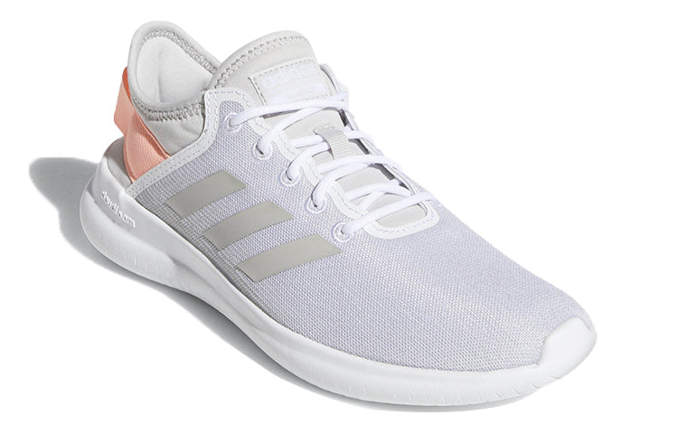 (WMNS) adidas neo Cf Qtflex 'White Gray Orange' B43755