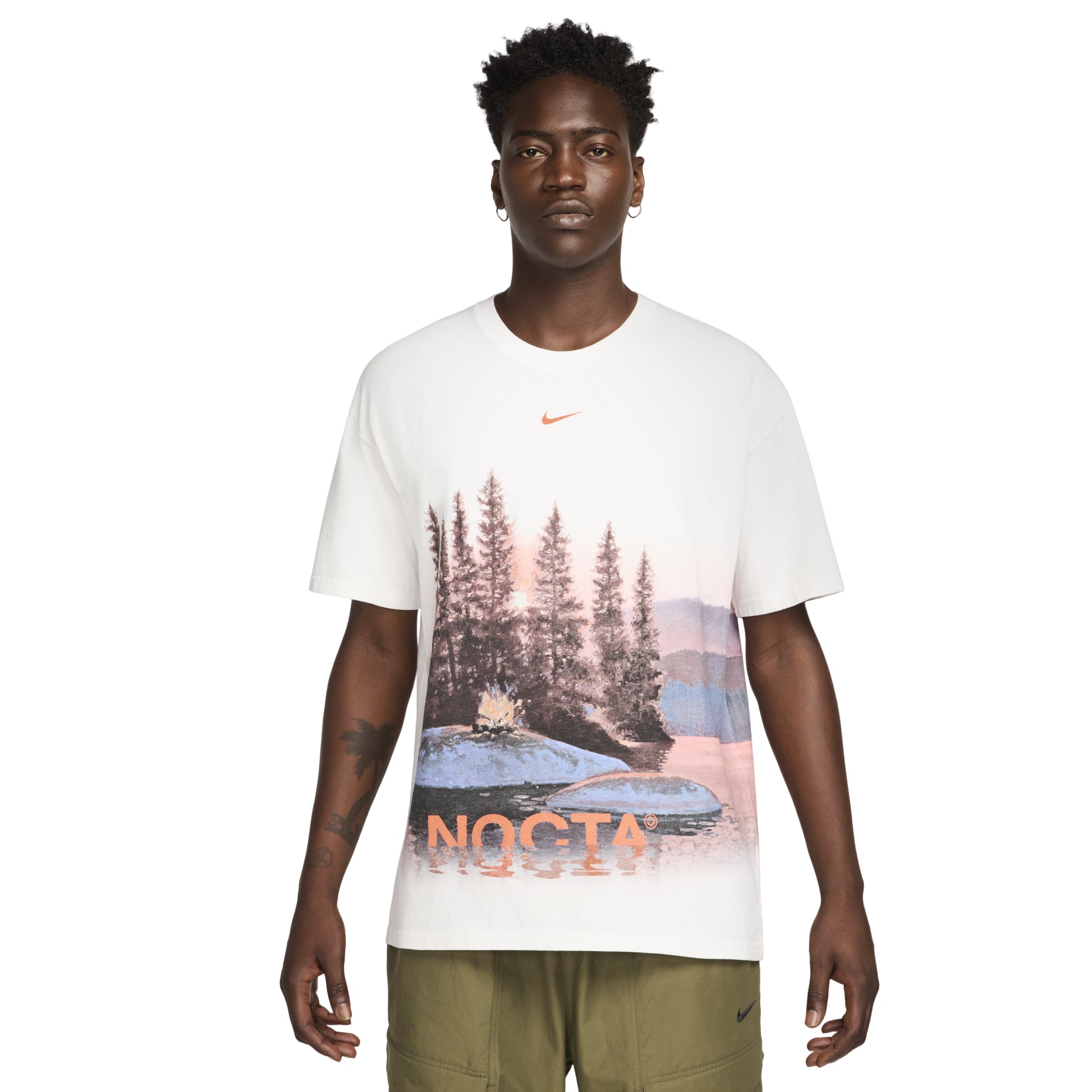 Nike x NOCTA Opal Reels T-shirt Asia Sizing 'White' FV7866-100