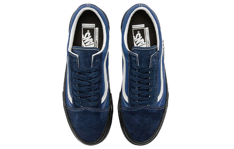 Vans Unisex Skate Old Skool VCU Sneakers Black/Blue VN0A4BWANGV