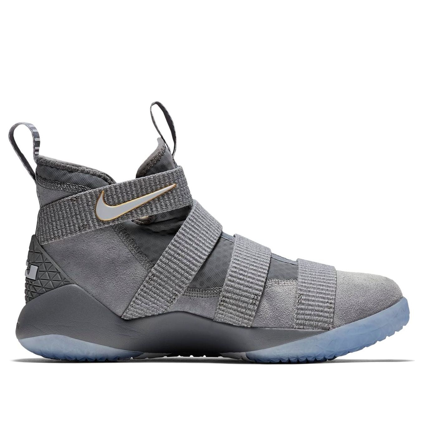 Nike LeBron Zoom Soldier 11 'Cool Grey Pure Platinum Metallic Gold' 897645-010