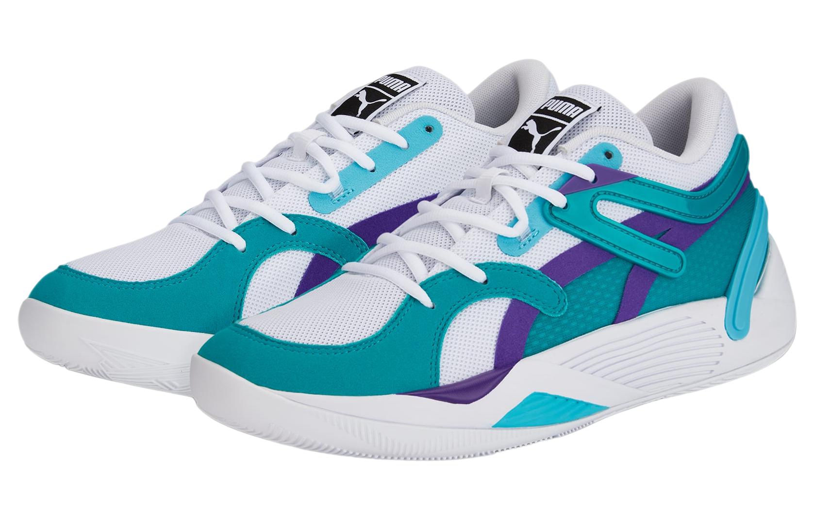 PUMA TRC Blaze Court 'White Deep Aqua' 376582-17