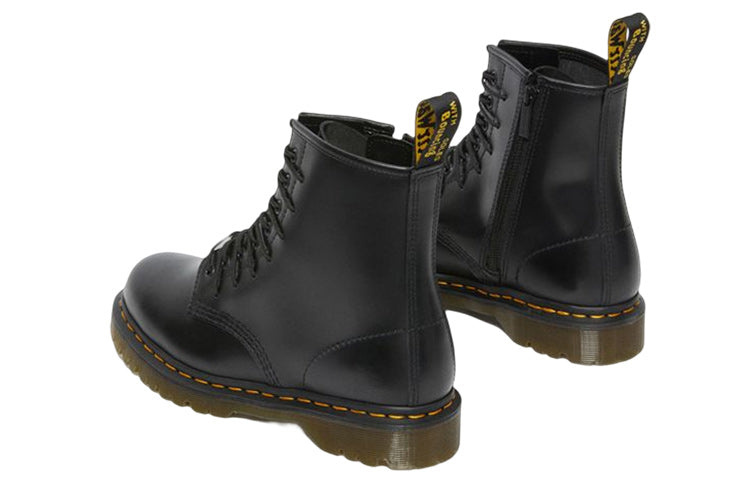 Dr. Martens 1460 Extreme Laces Polished Smooth Leather Boots 'Black' 27473001