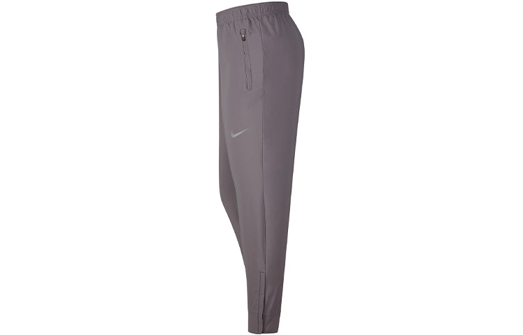 Nike logo Woven Quick Dry Running Sports Pants Gray CD8385-056