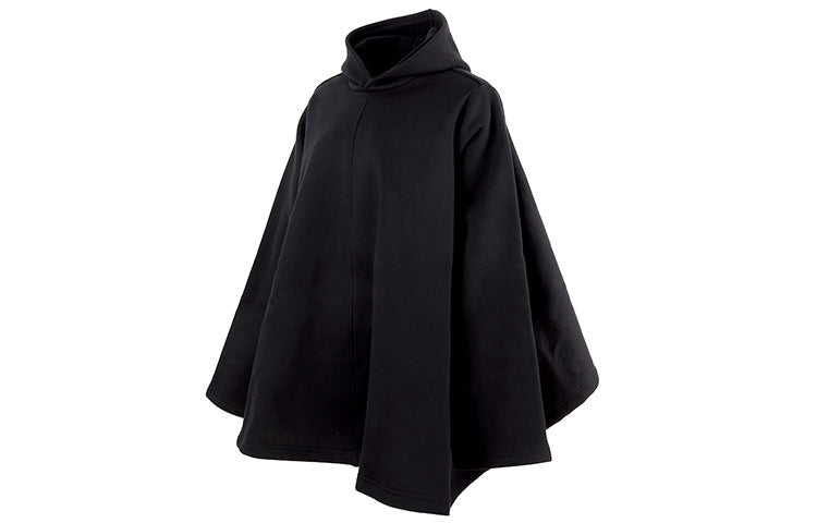 (WMNS) Balenciaga SS21 Solid Color hooded Loose Fit Hoodie Black 645156TJV451000