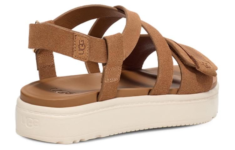 (WMNS) UGG Zayne Ankle Strap II 'Chestnut' 1158053-CHE