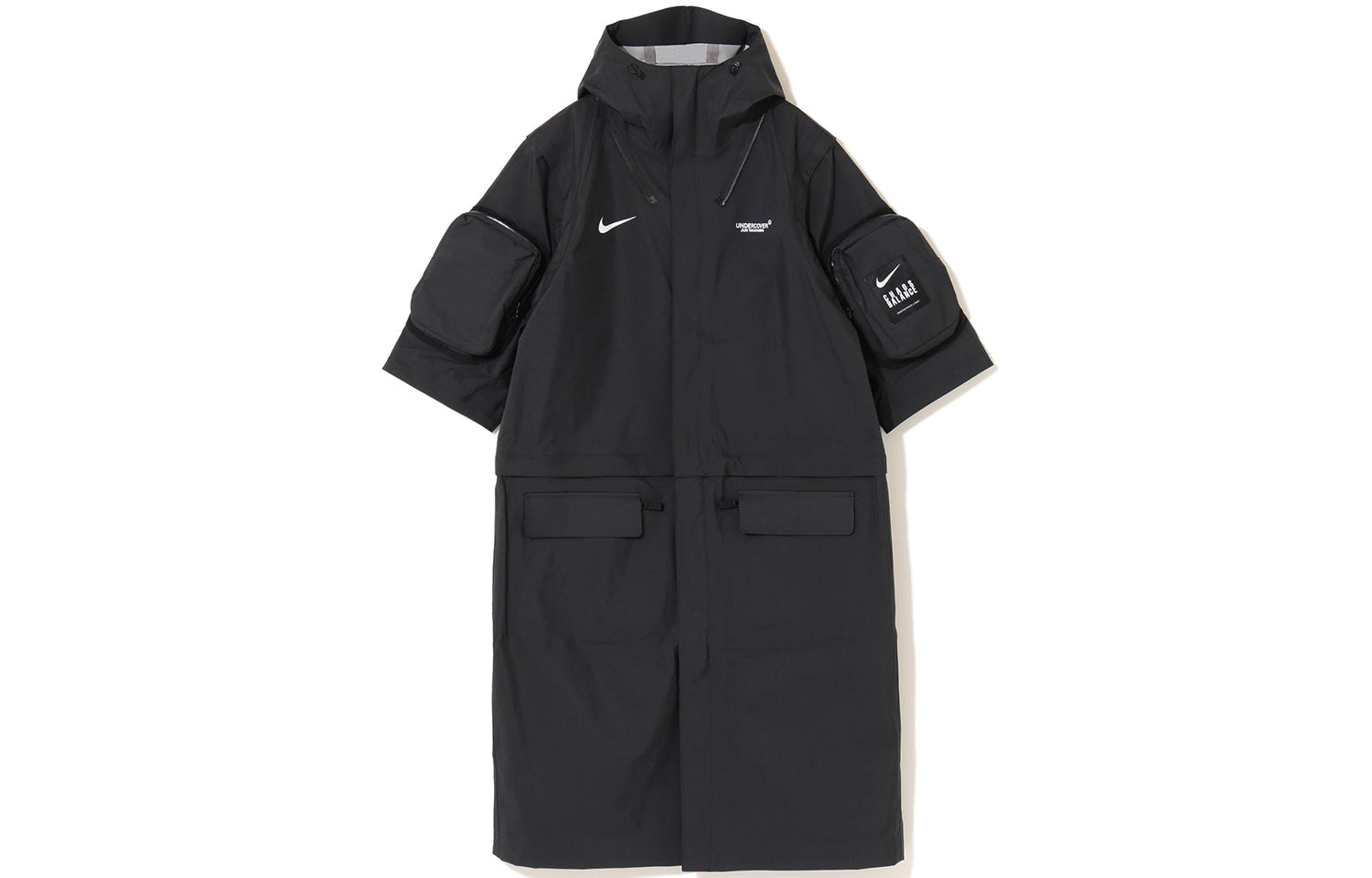 Nike Multifunction Detachable Waterproof Hooded Coat Asia Sizing 'Black' CZ4702-010