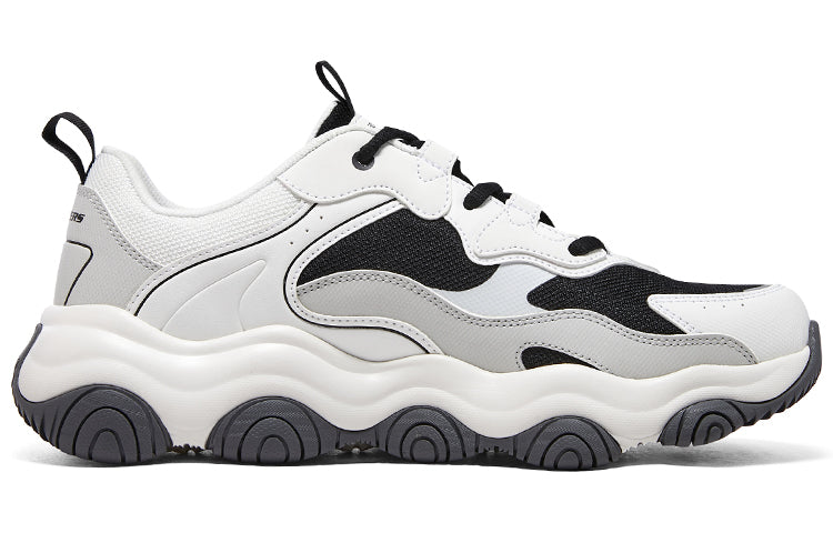 Skechers D'LITES Rover X 'White Black' 894244-BKGY