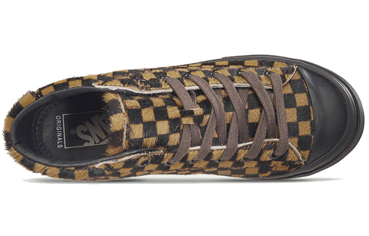 Vans Vault OG G.I LX Checkerboard Black/Yellow VN0A3ZCCUN0