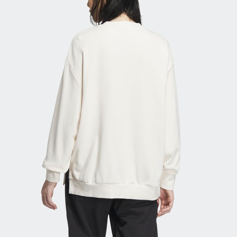 (WMNS) adidas Originals VDRY Crew Sweatshirts 'White' IK8662