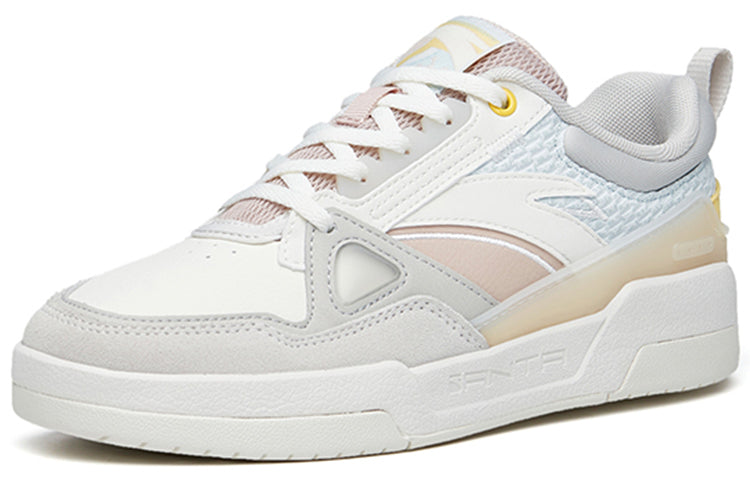 (WMNS) ANTA Life Series Sneakers 'White Pink Grey' 122218085-2