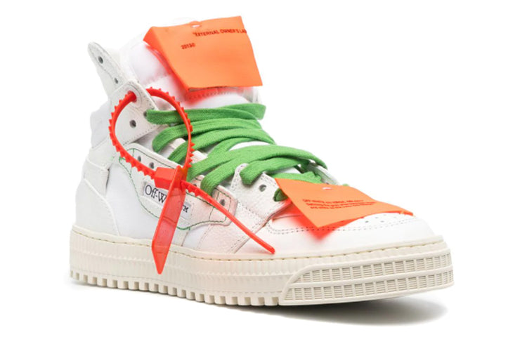 (WMNS) Off-White Off-Court 3.0 High-top Sneakers /Orange OWIA112R21LEA0030100