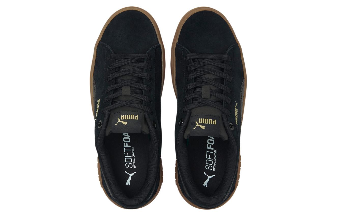 (WMNS) PUMA Smash Platform V2 SD 'Black Gum' 373037-09